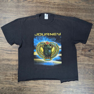Journey tour Tee with Styx and reo speedwagon XL Black Blue